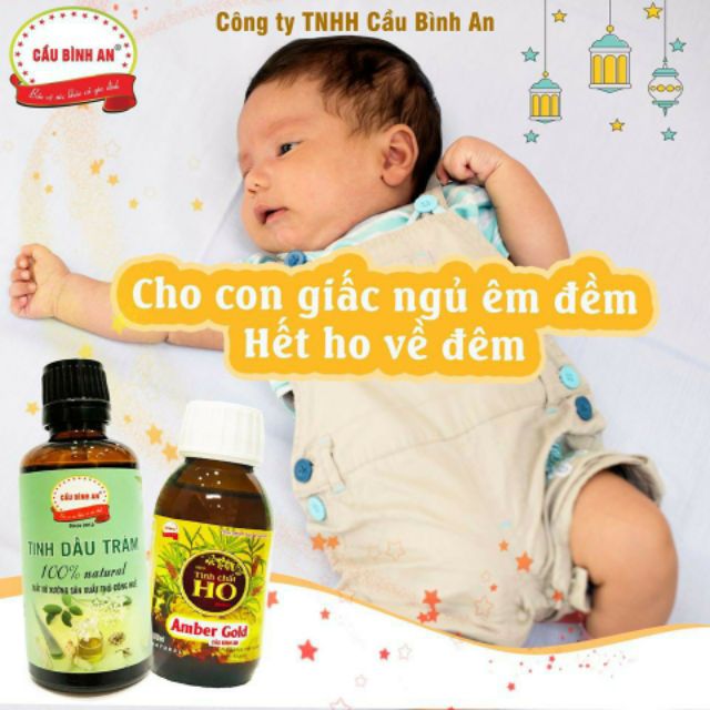 Tinh Chất Ho Amber Gold Cầu Bình An Dung Tích 100ML | BigBuy360 - bigbuy360.vn
