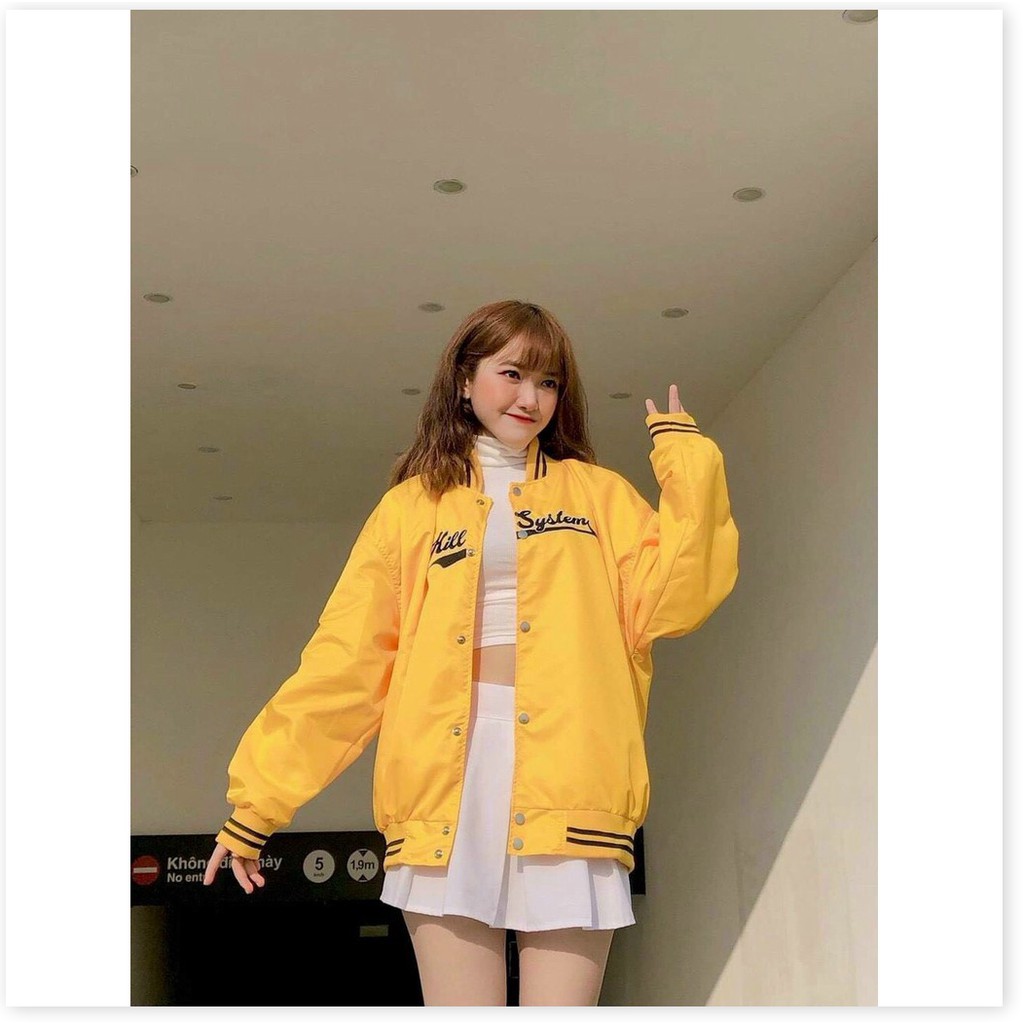 Áo khoác dù bomber NỮ phong cách Hàn Quốc cực đẹp , siêu cá tính LANA FASHION
