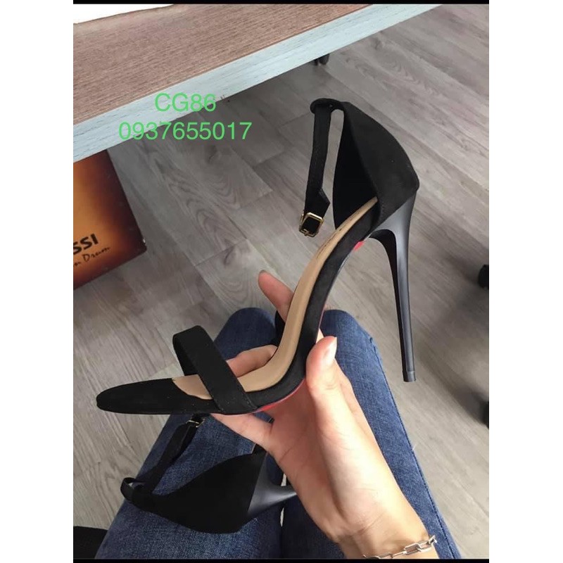 Sandal cao gót quai mảnh 11P - Thời thượng - Sang chảnh - Quý phái - VNXK cao cấp