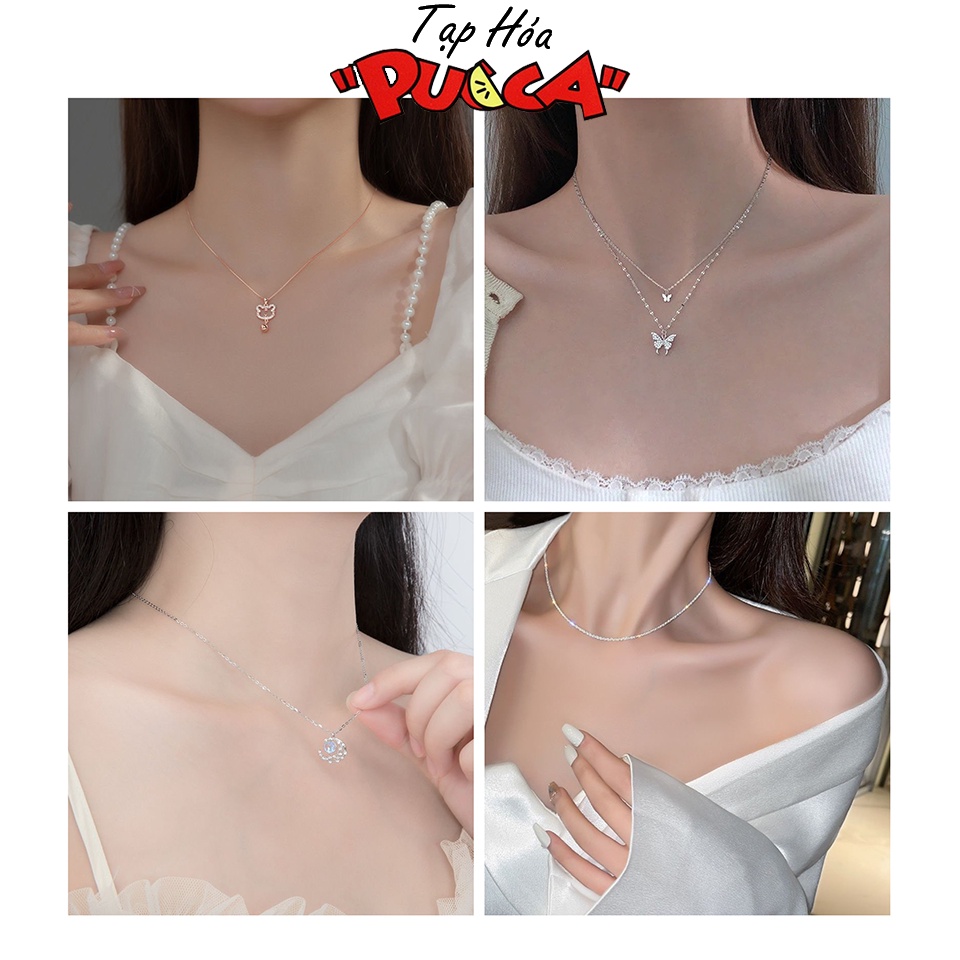 Dây chuyền nữ dể thương, thanh lịch phong cách Hàn Quốc