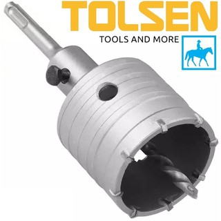 Mũi khoan khoét lỗ tường bê tông 50mm 30mm Tct Hole Saw TOLSEN 75890