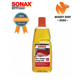 [CHUYÊN DỤNG] Nước rửa xe SONAX Gloss Shampoo Concentrate - 314300 -  1 Lít