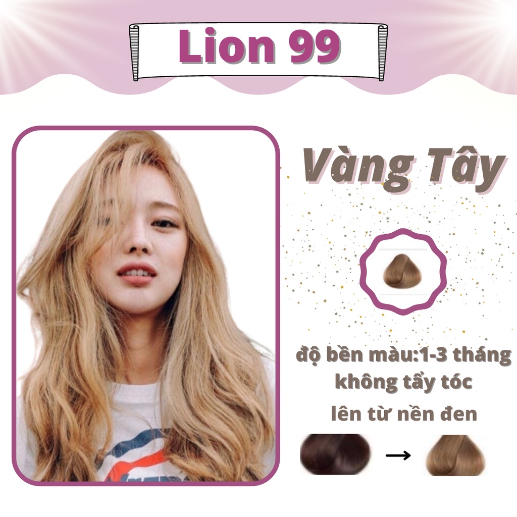 Thuốc nhuộm tóc màu NÂU SỮA tại nhà màu nâu tặng kèm găng tay oxy mũ nhuộm