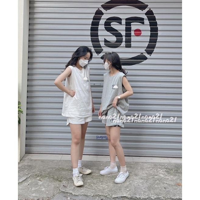 Set áo sát nách tanktop A056 | BigBuy360 - bigbuy360.vn