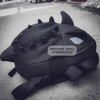 FREESHIP ❤️ Balo tắc kè đựng mũ bảo hiểm cao cấp phản quang đi phượt, đi du lịch - Balo lưới chống nước nhẹ cao cấp