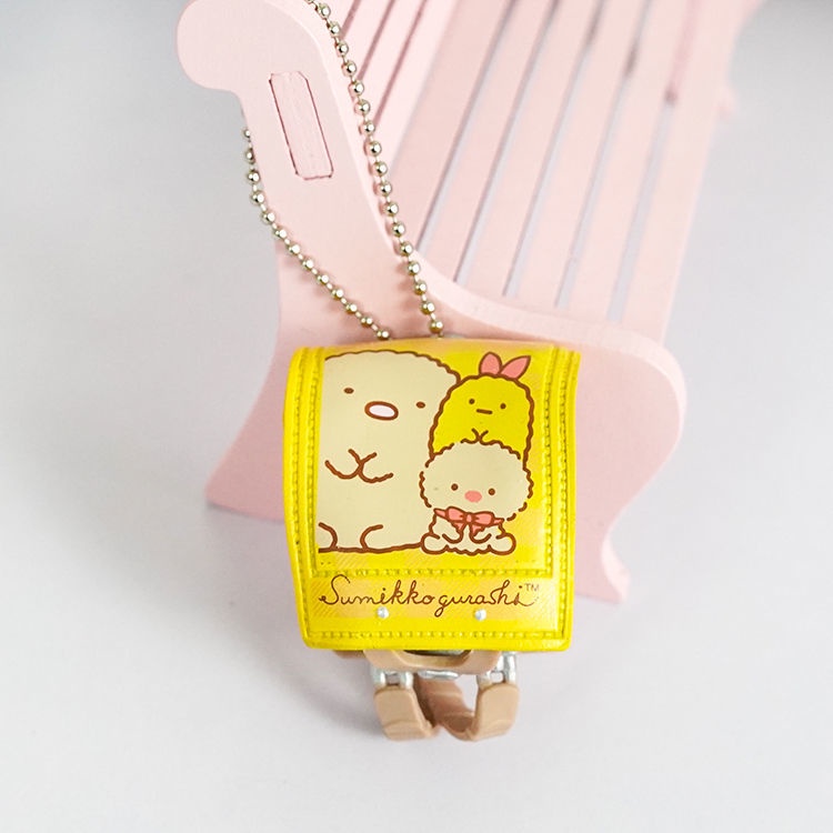 Móc Khóa Nhựa PVC Hình Sumikko Gurashi Dễ Thương