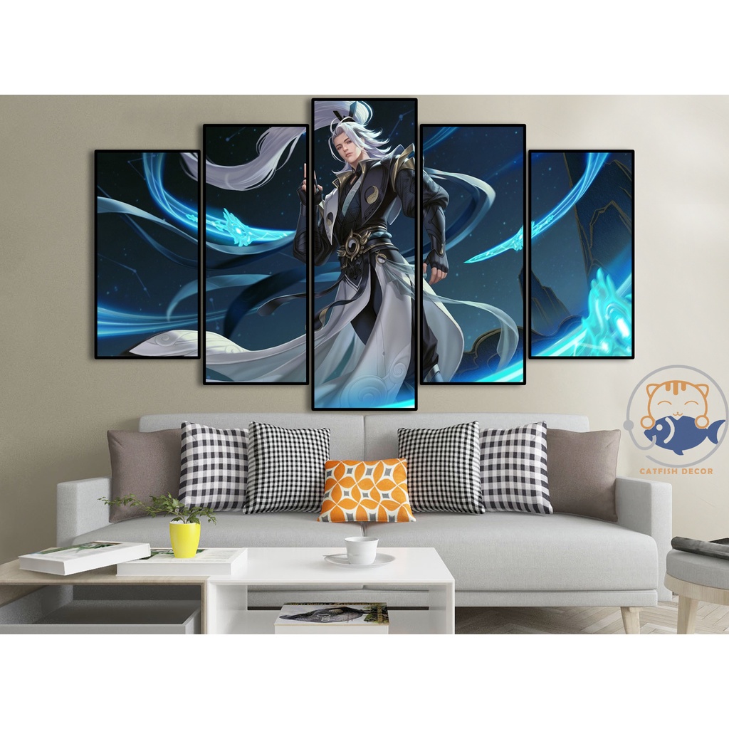 Tranh dán tường decor góc gaming - AOV - Liên Quân mobile