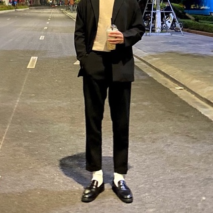 Giày tây nam công sở cao ẩn 5cm mã GQ09