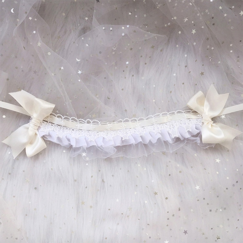 Băng Đô Nơ Ren Hóa Trang Cô Hầu Gái Lolita