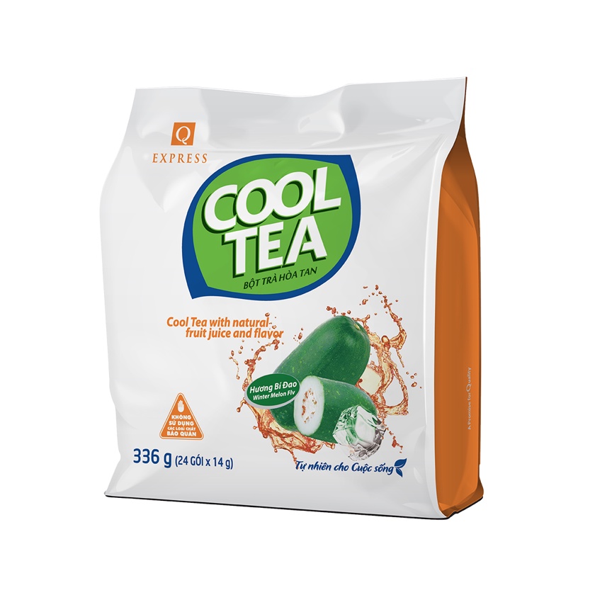 [ 5 vị ] Bột Trà Hòa Tan Trần Quang Cool Tea bịch 21 gói