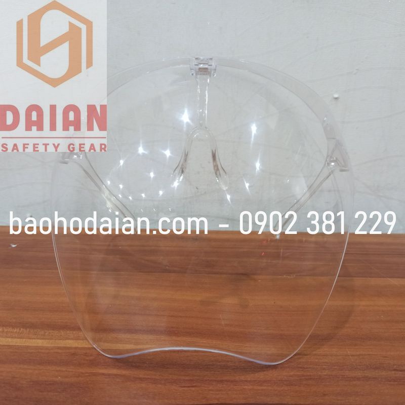 Kính chống giọt bắn loại Face shield cao cấp - hình thật