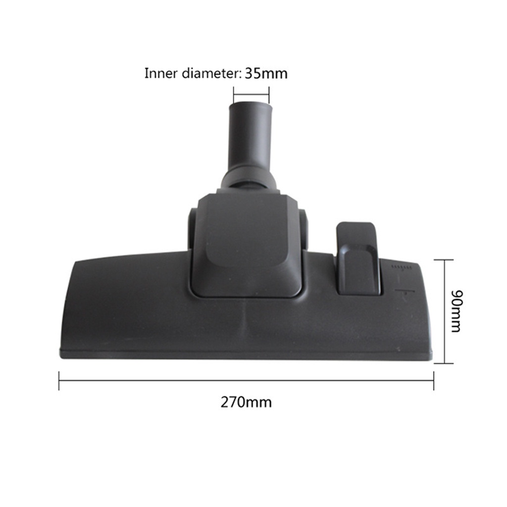 1 Đầu chổi đường kính 35mm thay thế cho máy hút bụi Karcher