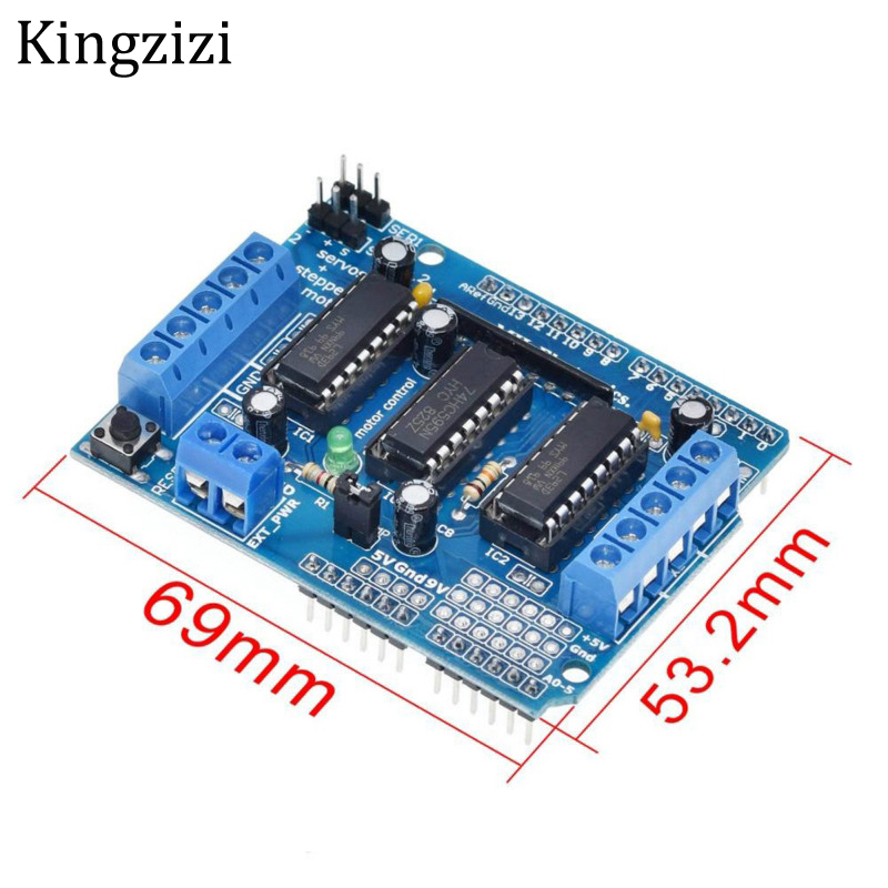 Mô-Đun Điều Khiển Động Cơ L293D Cho Arduino Duemilanove