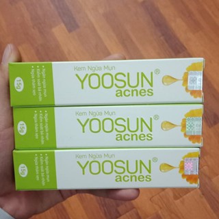 Combo 3 tuýp Kem Ngừa Mụn Yoosun Acnes 15g