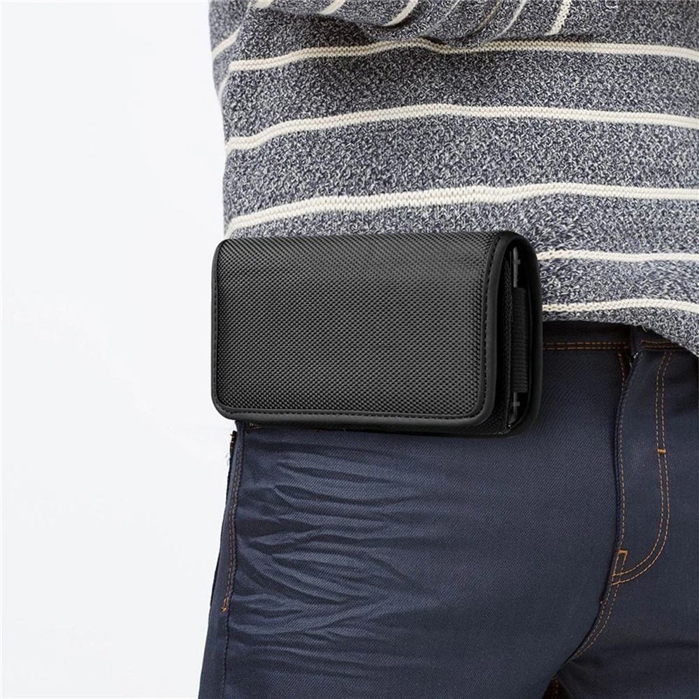 Túi đựng điện thoại đeo thắt lưng 3.5-6.3 inch thích hợp cho Samsung iPhone