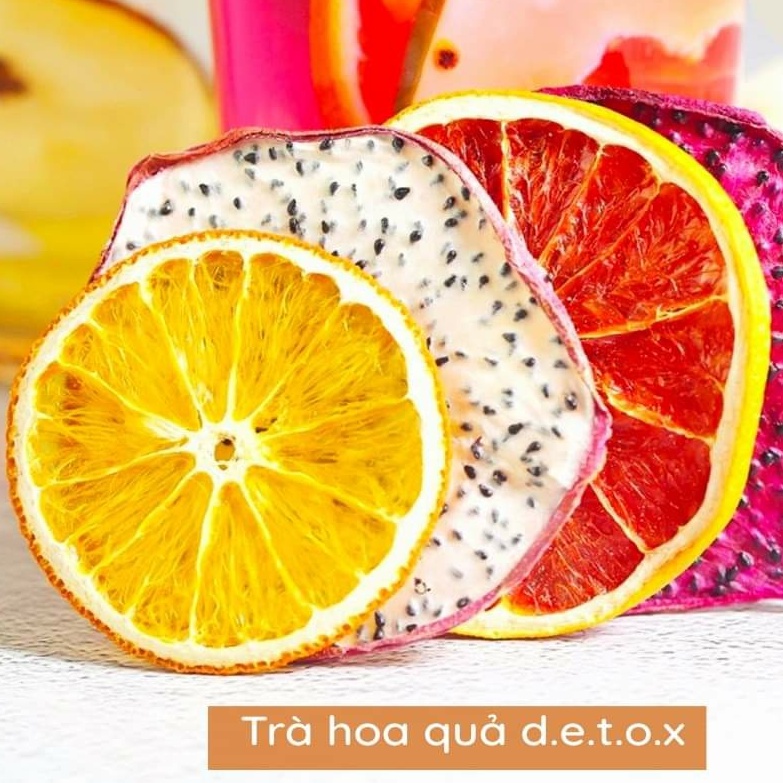 Trà Detox hoa quả sấy khô giảm cân, 01 Gói, Tạp Hóa Vít THV021