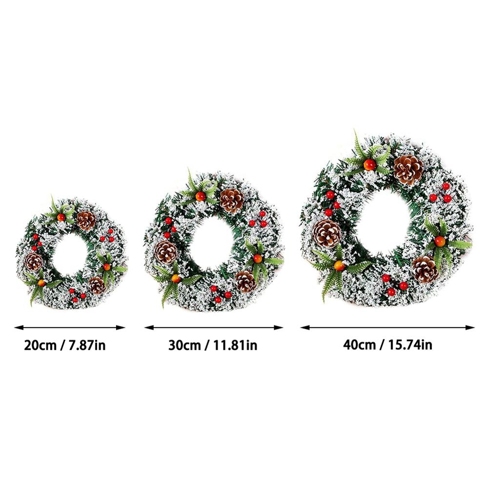 Uniquely designed Christmas decoration hanging wreath