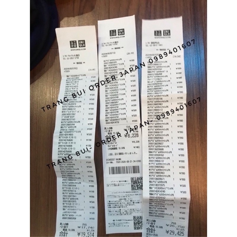 Áo phông Uniqlo Nhật Auth