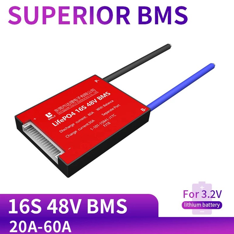 Bảng Mạch Cân Bằng 3.2v Lifepo4 16s 48v 20a 30a 40a 50a 60a 80a  Bms