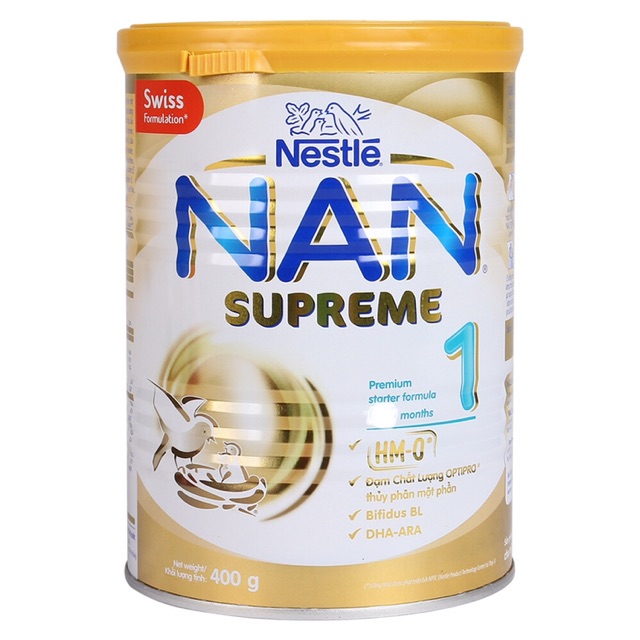 Sữa bột Nan Supreme 1 400g