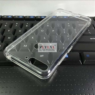 Ốp lưng Silicone TPU mỏng trong suốt cho Huawei Y6 Prime 2018