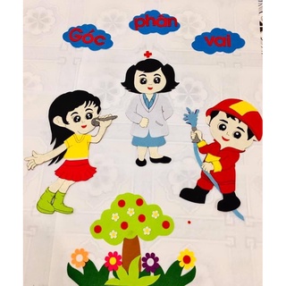Tranh góc mầm non