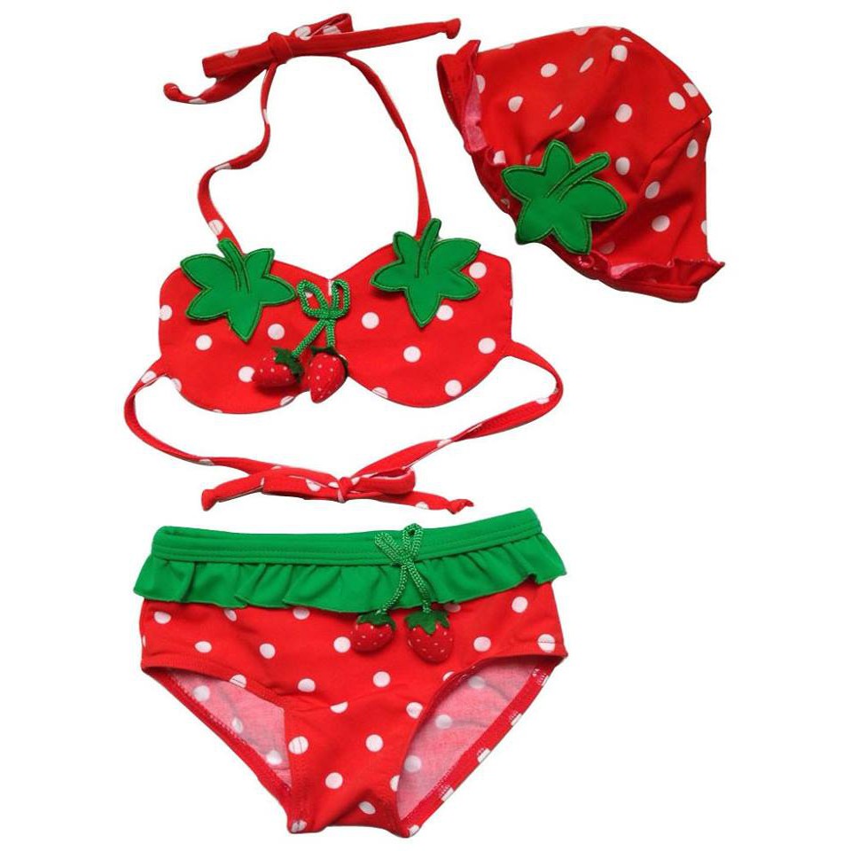 Đồ bơi trái dâu bé gái S021