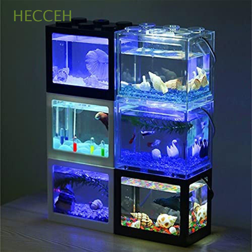 Bể cá pvc nhỏ giọt màu dễ thương