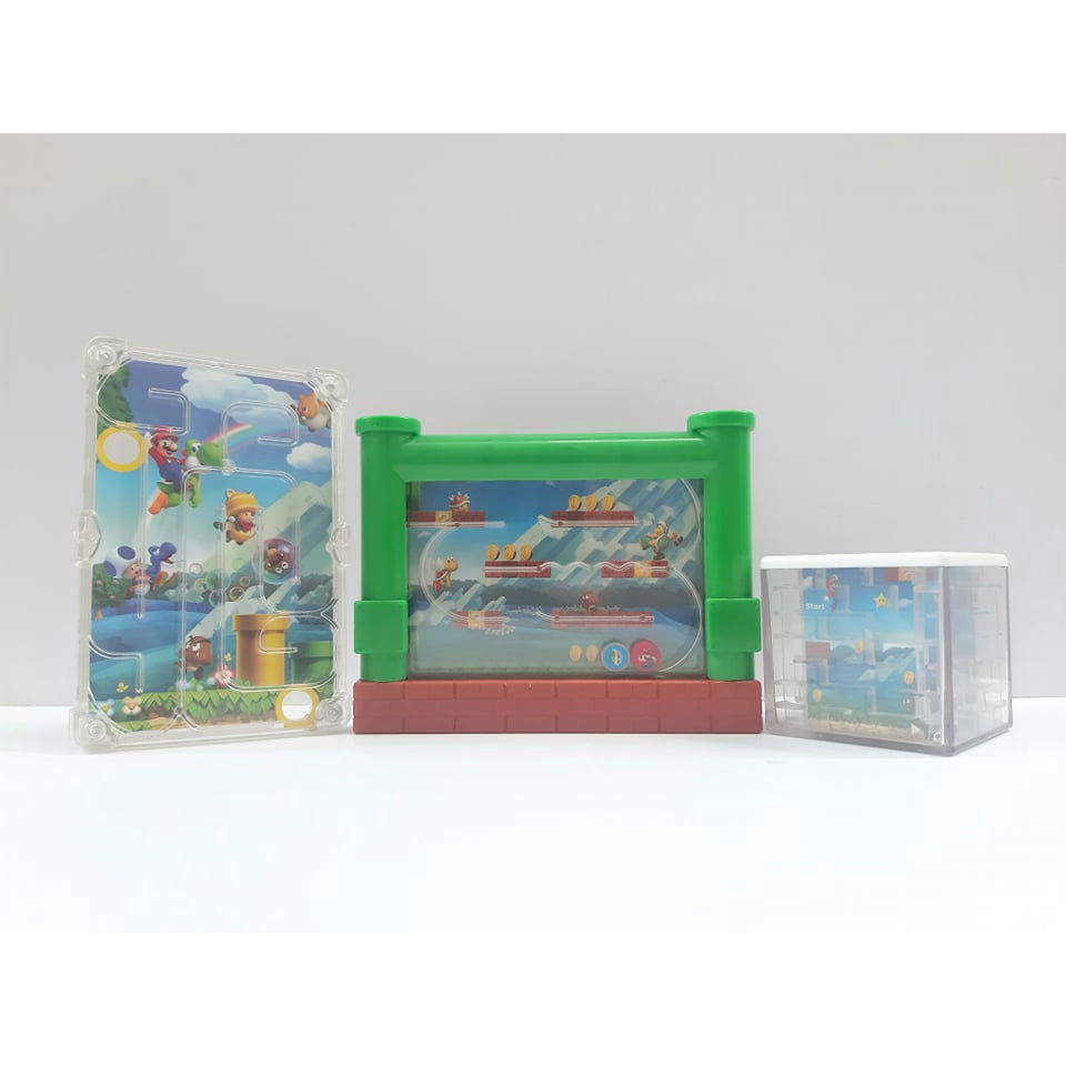 Mô hình Mario: xe, mê cung độc đáo