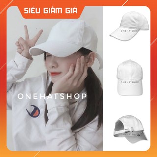 Nón trơn FOM MỀM 3 màu vải (Đen/Trắng/Be)- [CHẤT LƯỢNG CAO]- [VẢI LOẠI 1]- Vành cong - phong cách Hàn Quốc
