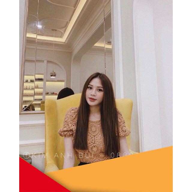 Áo ren quảng châu cộc tay thời trang owen