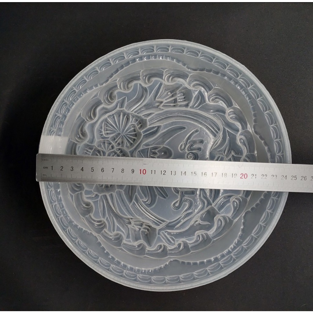 Khuôn nhựa làm rau câu Happy 25 cm - B3- VT