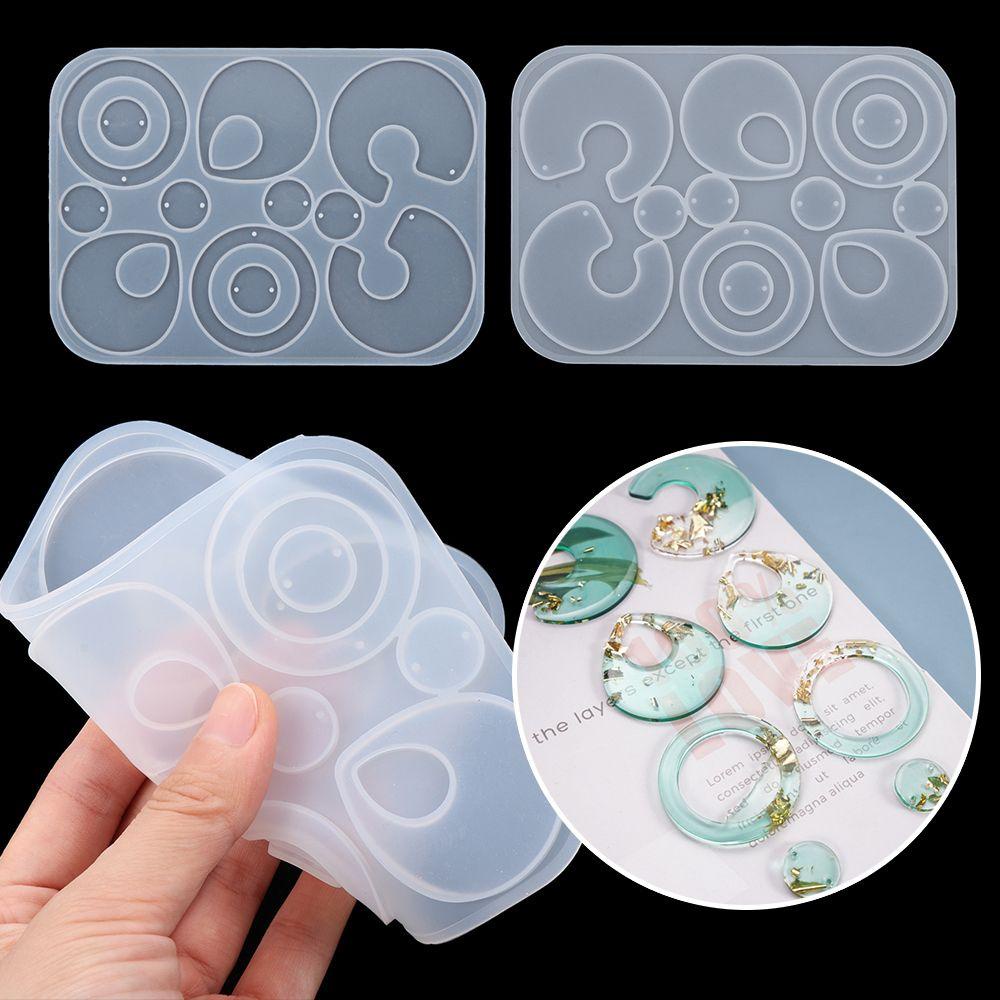 LANSEL Khuôn Silicon Trong Suốt Làm Mặt Trang Sức DIY