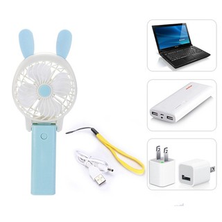 Quạt Sạc Usb Mini Cầm Tay Siêu Êm