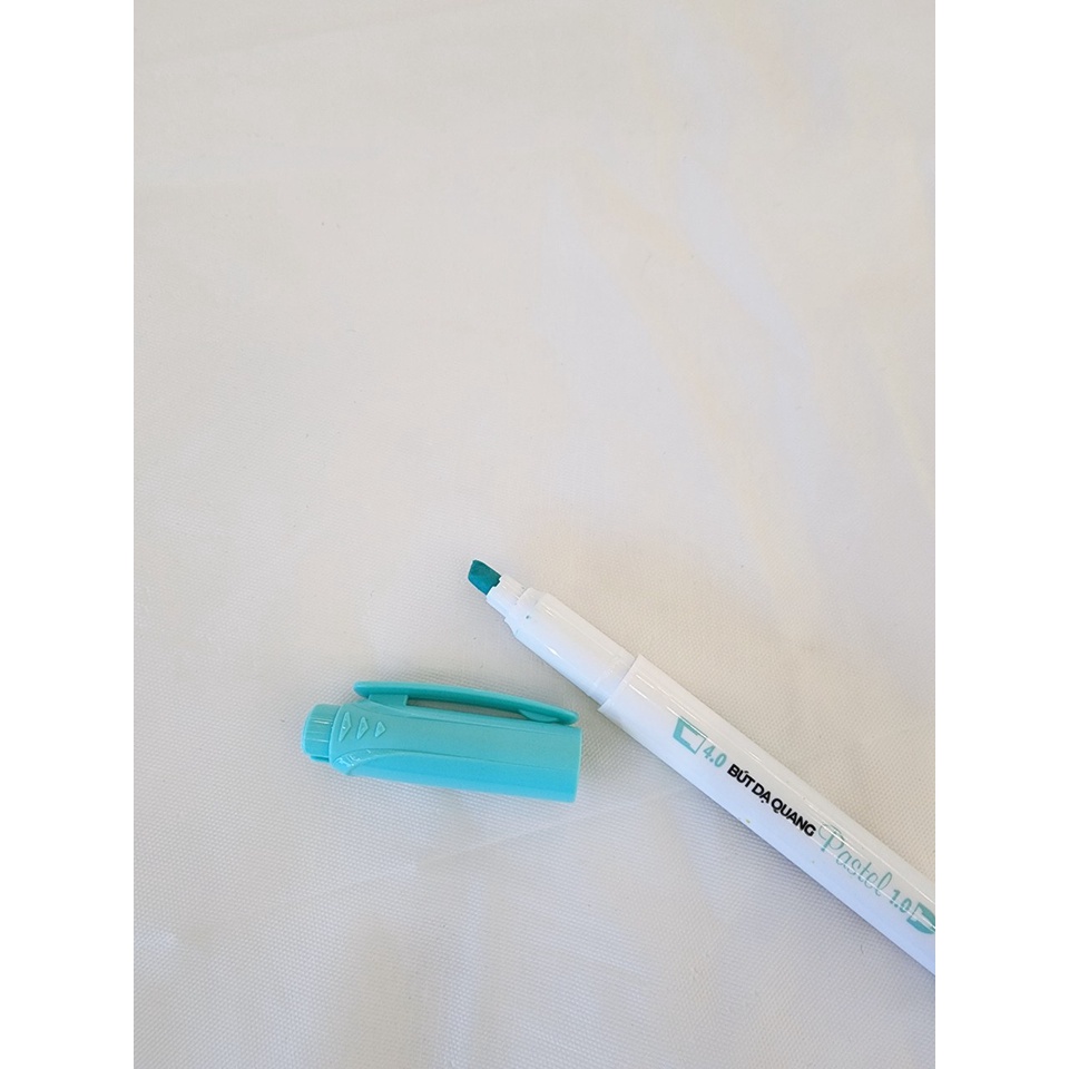 Bút dạ quang màu Pastel Thiên Long Pazto HL-016-Bút dạ quang rửa được - Không để lại vết khi Photocopy (Vỉ 5 cây 5 màu)