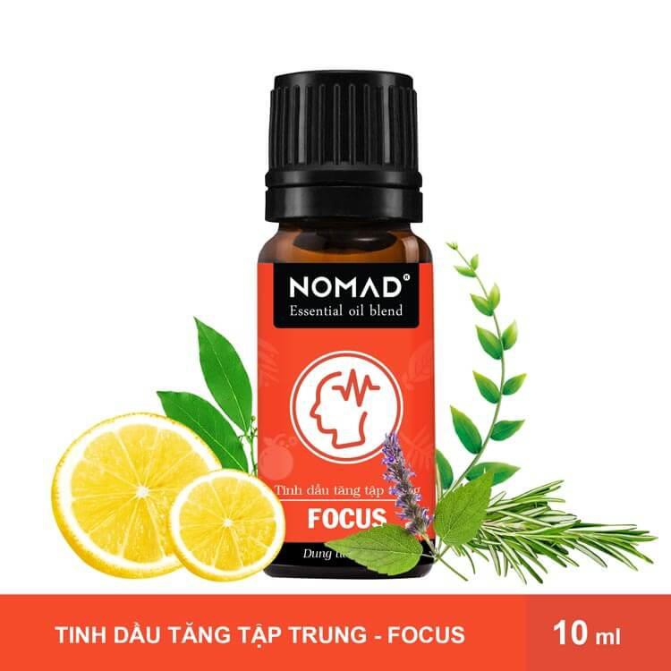 Tinh Dầu Tăng Tập Trung Nomad Essential Oil Blend - Focus