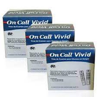 Que thử đường huyết, que thử tiểu đường on call vivid