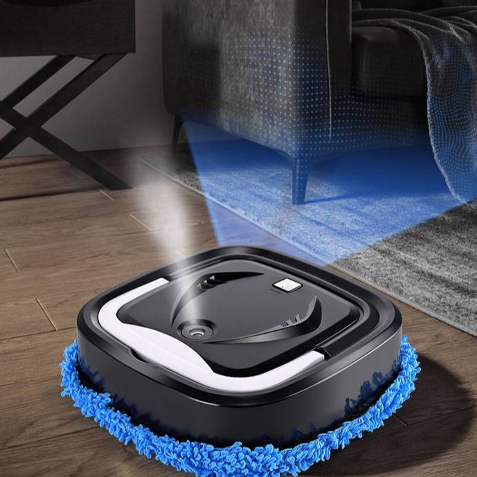 USB mới có thể sạc lại Máy lau nhà không dây Mute Máy phun sương khô hai mục đích Máy lau nhà thông minh | BigBuy360 - bigbuy360.vn