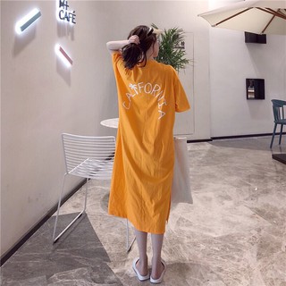 [ ORDER ] Đầm suông dài ulzzang