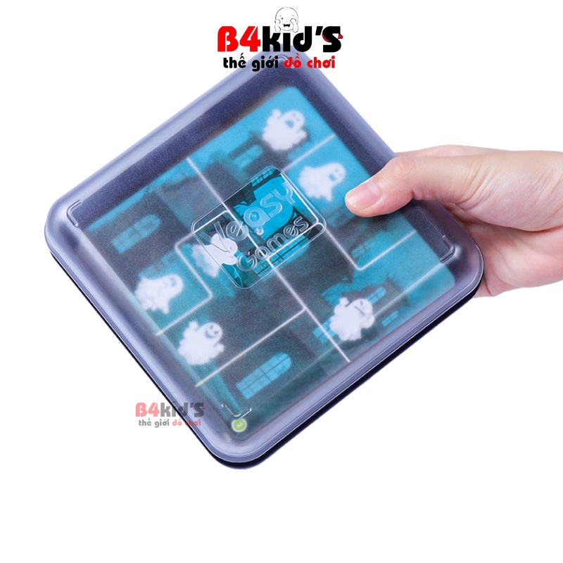 Đồ chơi board game xếp hình đèn pin bắt ma ghost catchers 30 thẻ 60 câu đố thông minh sáng tạo cho bé B4KIDS - B1