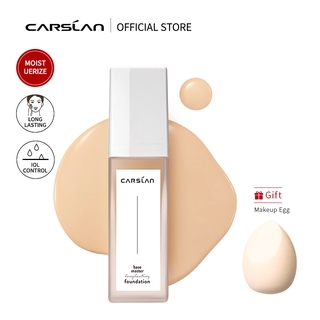 Kem Nền Dạng Lỏng Carslan Lâu Trôi Che Phủ Toàn Diện Kiểm Soát Dầu 30g
