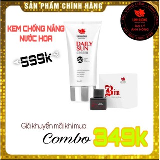 Combo khuyến mãi (Kem chống nắng kèm Nước hoa)