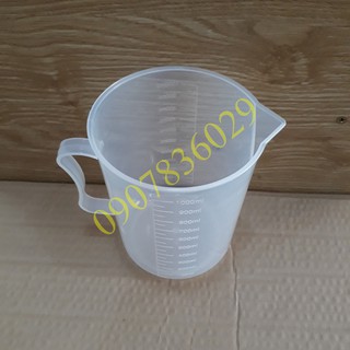CA NHỰA 1 LIT, CA ĐONG NHỰA CÓ VẠCH CHIA 1000ML