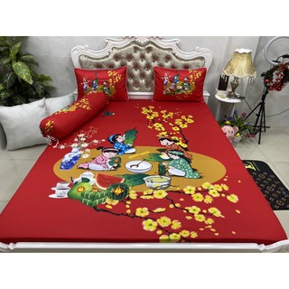 Drap thun lạnh 5D cao cấp ( 3 màu)