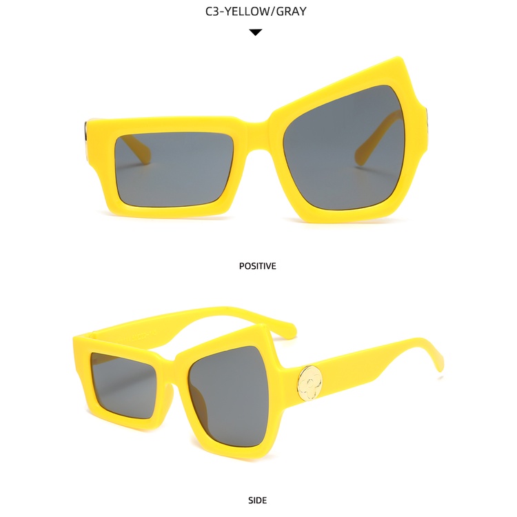 Kính Mát Kiểu Mới Hình Lông Mày Vui Nhộn Phong Cách Âu Mỹ 2022