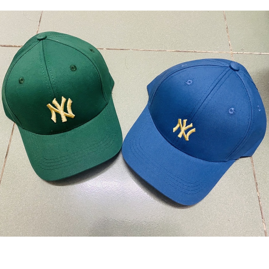 Mũ lưỡi trai nam nữ, nón kết lưỡi trai thêu chữ NY form unisex phong cách Ulzzang N06