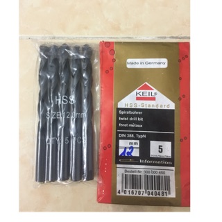 Mũi khoan sắt xịn các phi 2-12