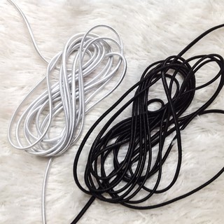 Dây thun tròn dẹp bóng đẹp phụ liệu may mặc làm đồ thủ công handmade