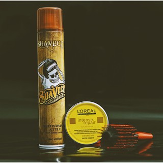 Sáp vuốt tóc L'OREL CHÍNH HÃNG+GÔM XỊT TÓC giữ nếp tặng lược /COMBO/ wax vuốt tóc/ keo vuốt tóc/ sap vuot toc/ wax