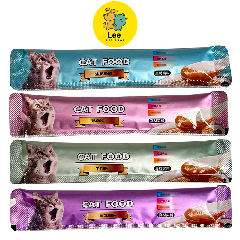 Súp thưởng cho mèo - Súp thưởng cho mèo Cat Food gói 15G